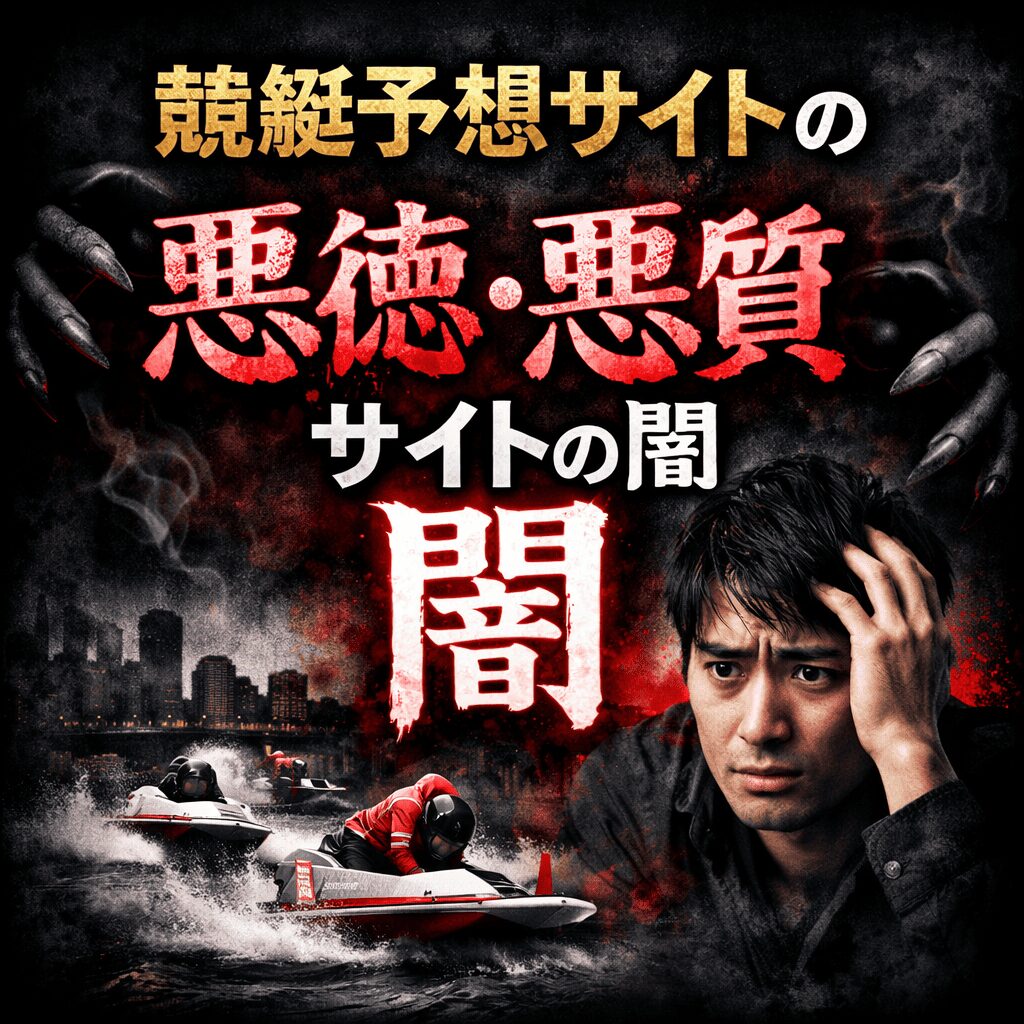 悪徳ガチ検証Z_タグ_悪徳_悪質競艇予想サイト