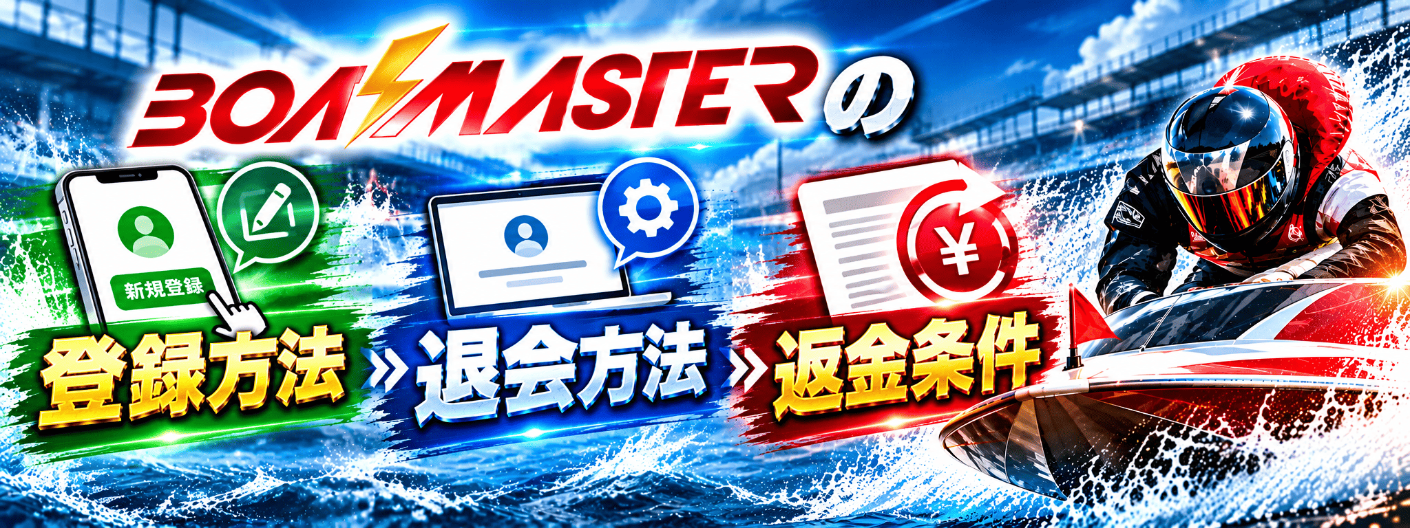 ボートマスター_見出し_登録方法・退会方法・返金条件