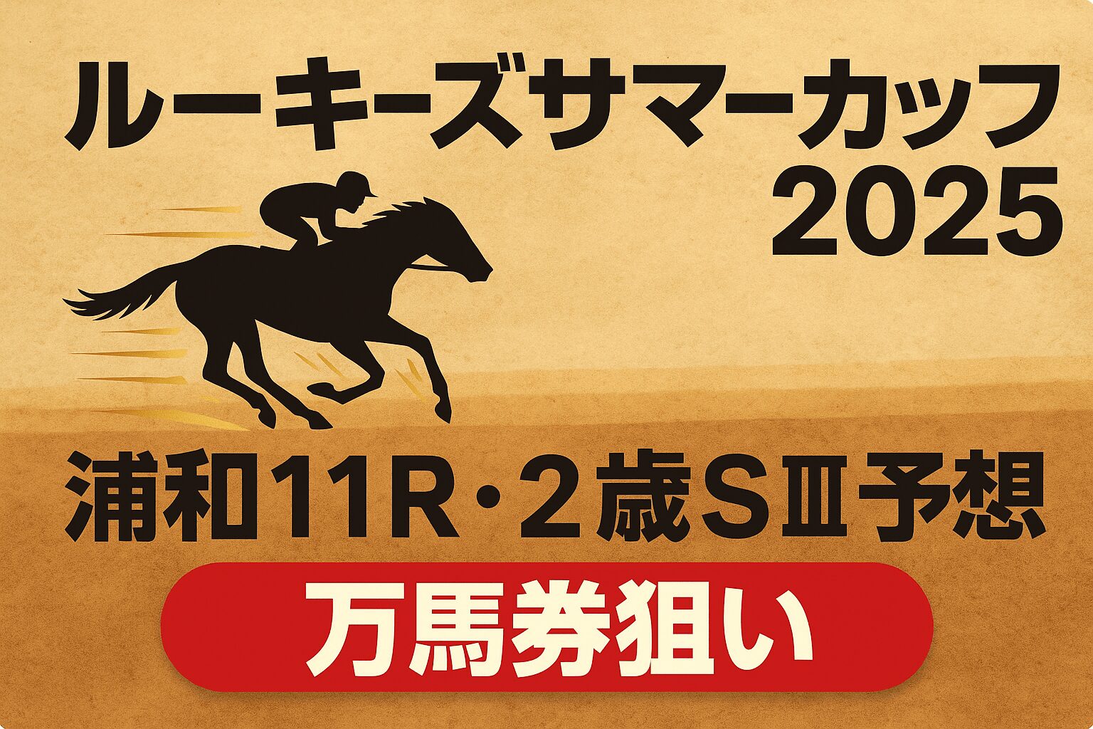 浦和競馬場11R_ルーキーズサマーカップ_20250820_ページアイコン画像_悪徳ガチ検証Z