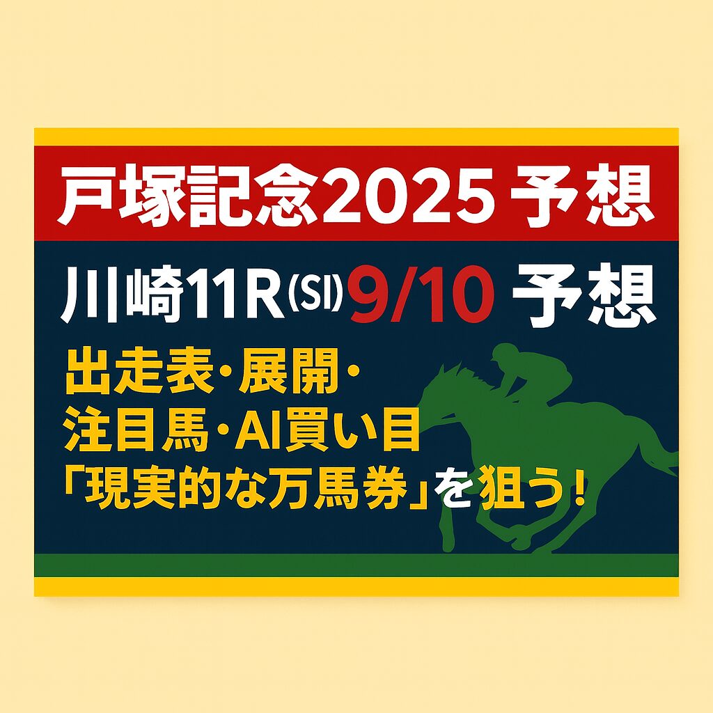 川崎競馬場11R_戸塚記念_20250910_ページアイコン画像_悪徳ガチ検証Z