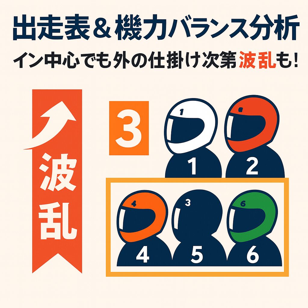 三国競艇場12R_スズキ・カープラザカップ_20251030_出走表