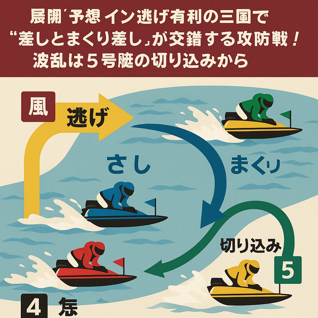 三国競艇場12R_スズキ・カープラザカップ_20251030_展開予想