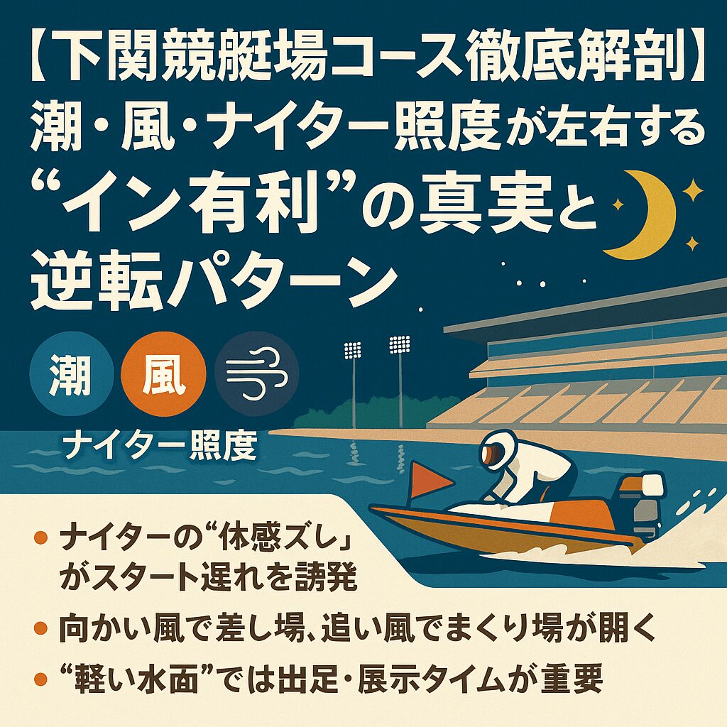 下関競艇場12R_モーターボート大賞_20251028_コース徹底解剖