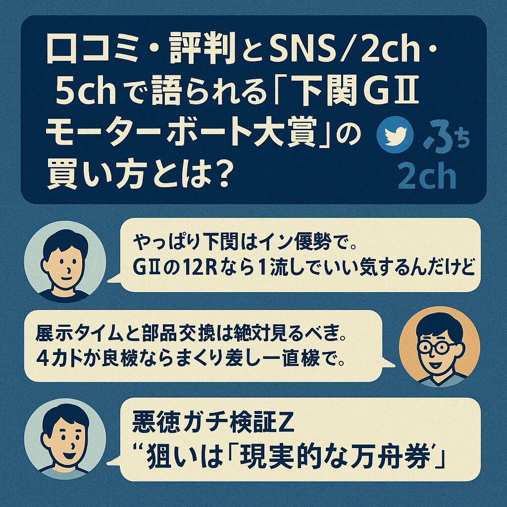 下関競艇場12R_モーターボート大賞_20251028_口コミと評判