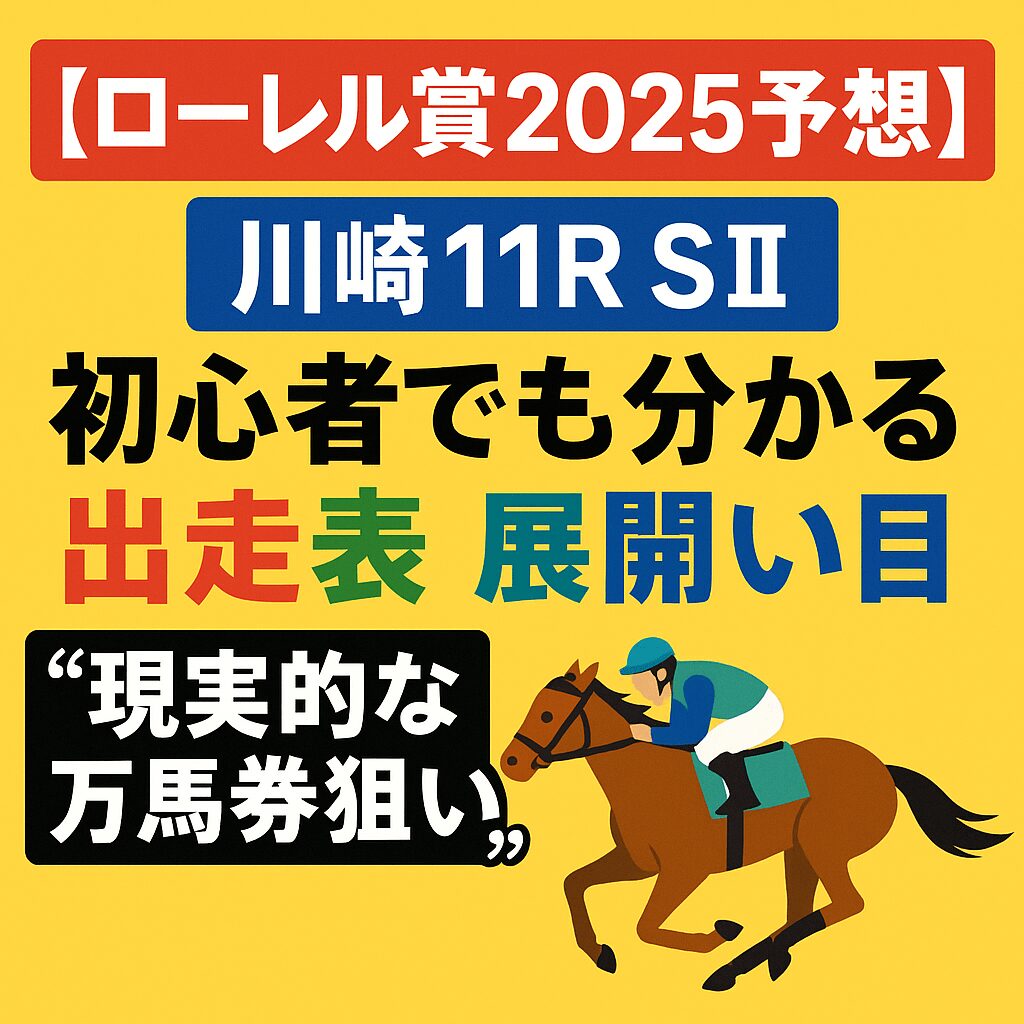 川崎競馬場11R_ローレル賞_20251118_ページアイコン画像_悪徳ガチ検証Z