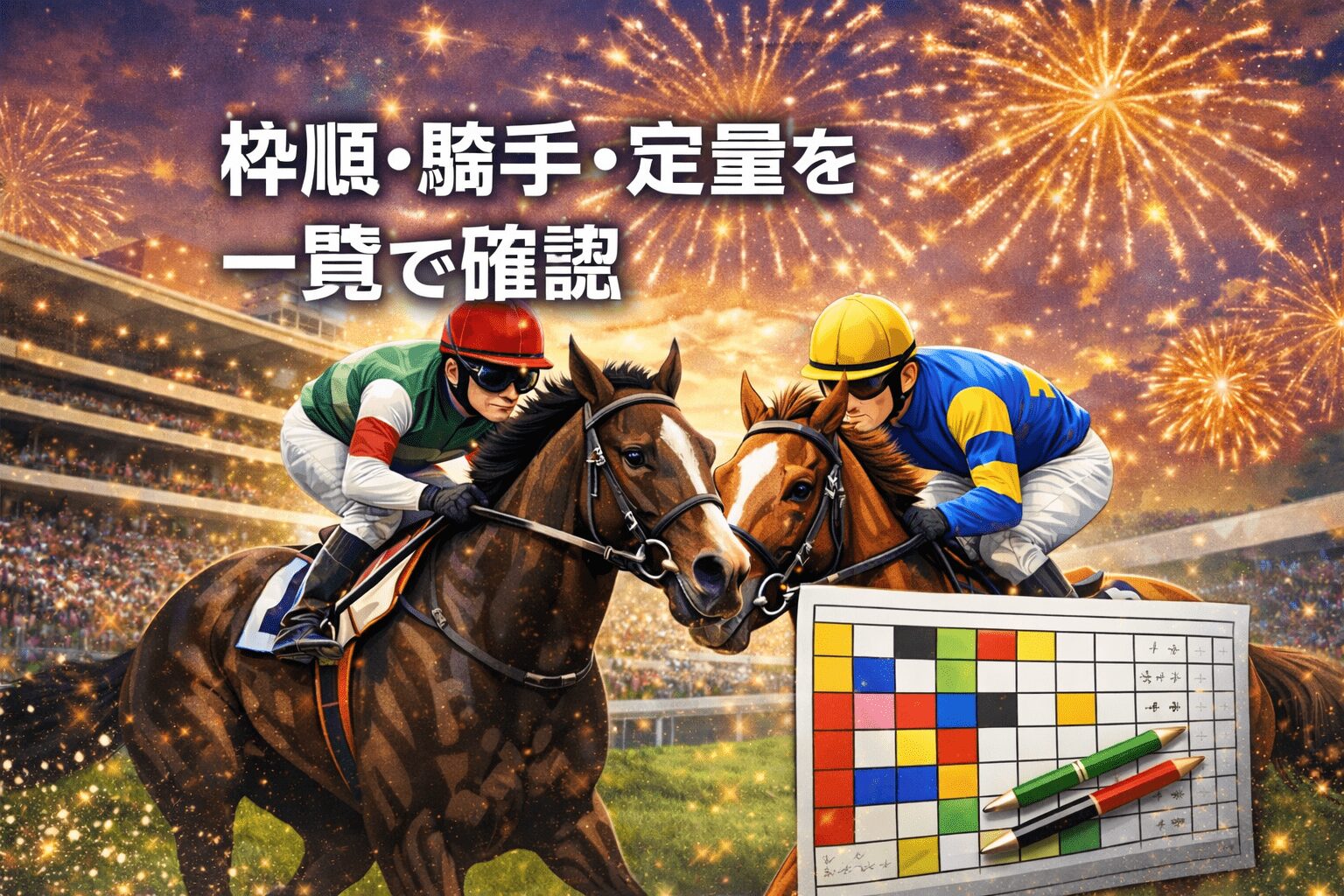 中山競馬場11R_有馬記念_20251228_出走表