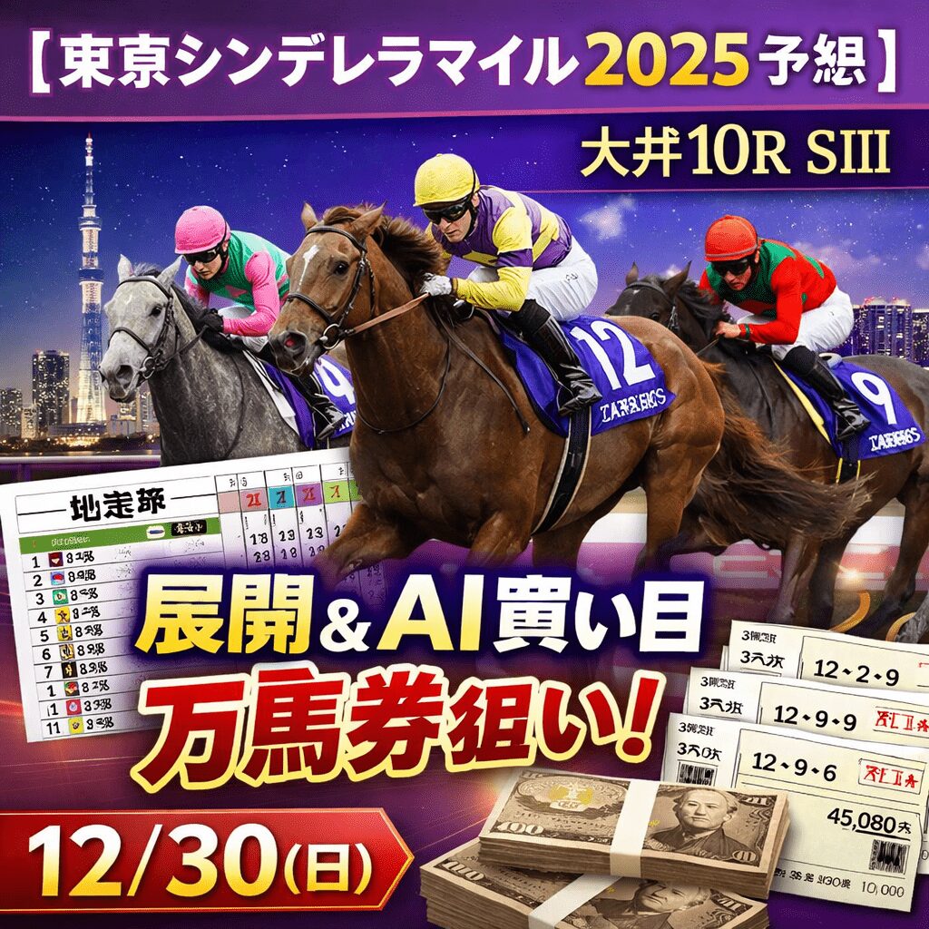 大井競馬場10R_東京シンデレラマイル_20251230_ページアイコン画像_悪徳ガチ検証Z