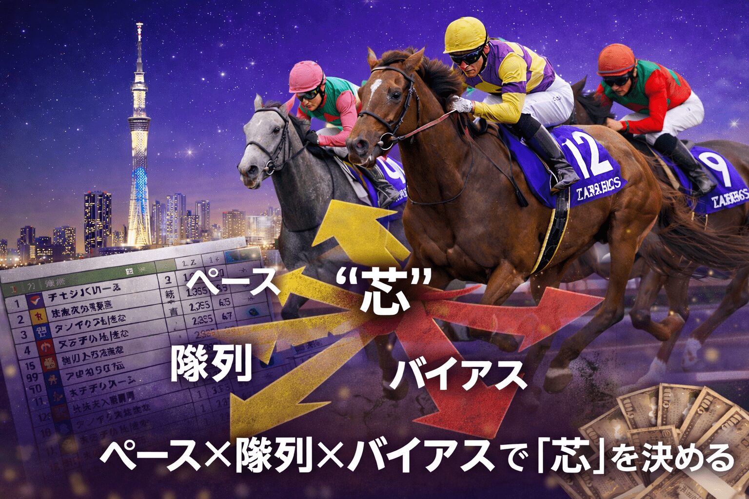 大井競馬場10R_東京シンデレラマイル_20251230_展開予想