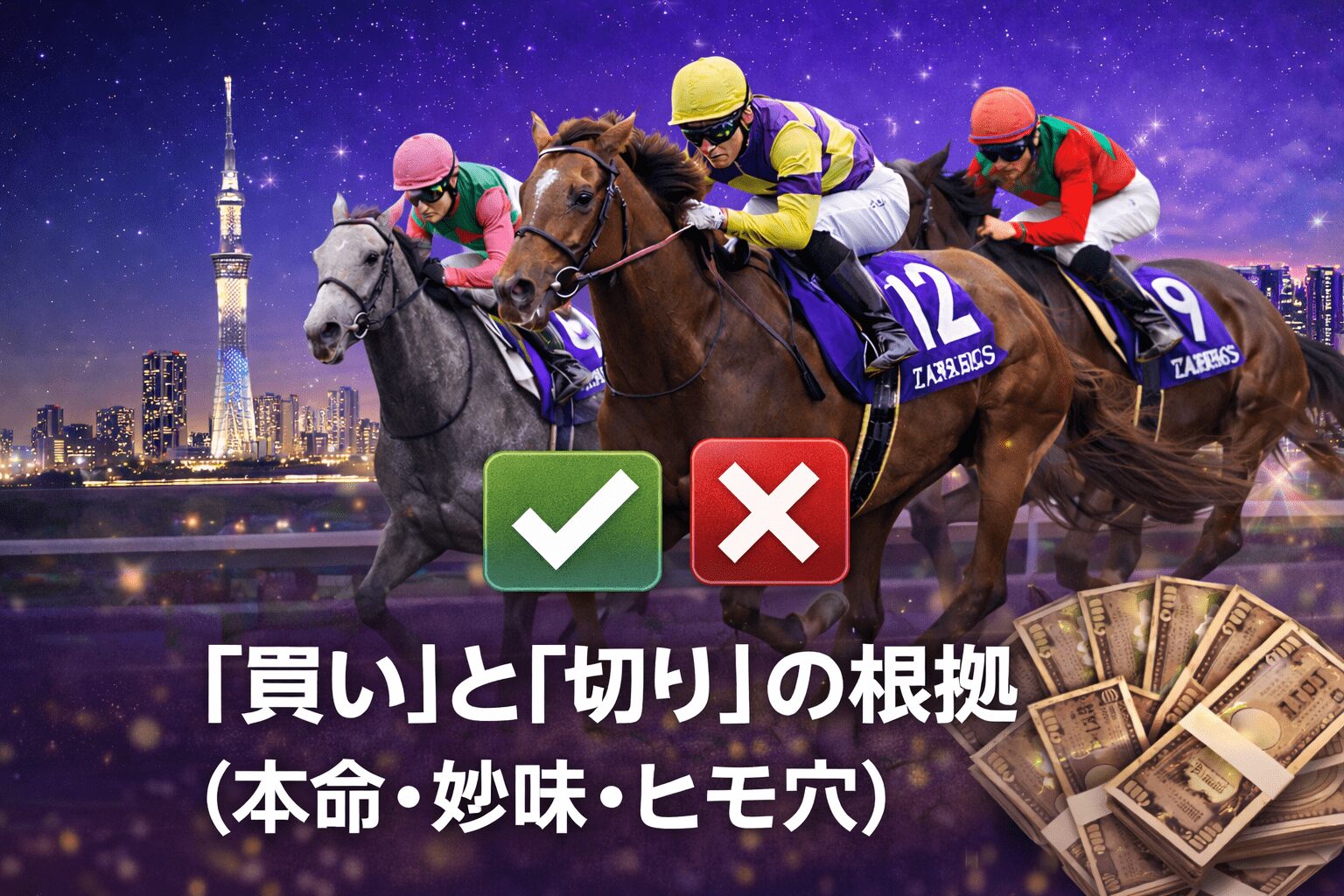 大井競馬場10R_東京シンデレラマイル_20251230_注目馬