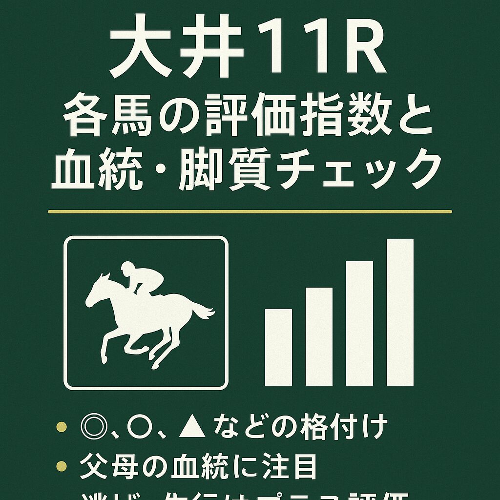 大井競馬場11R_ビオラ賞_20251202_ビオラ賞2025出走表