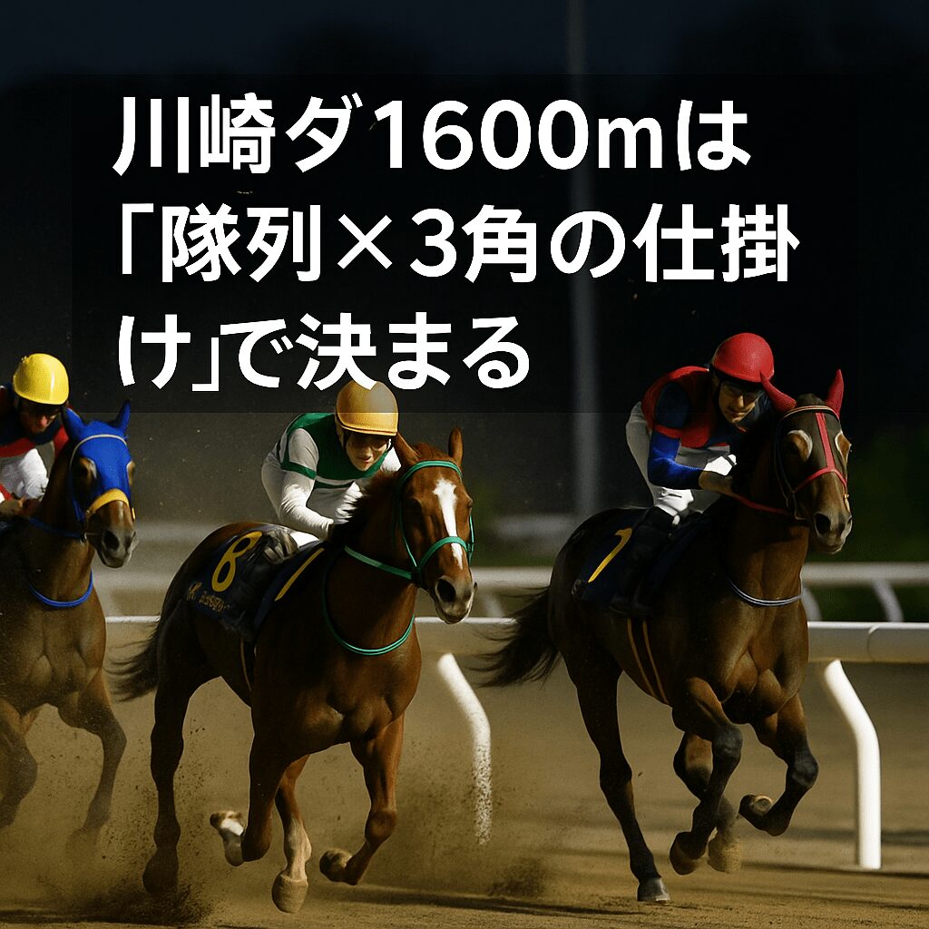 川崎競馬場11R_スパーキングマイラーズチャレンジ_20251216_展開予想