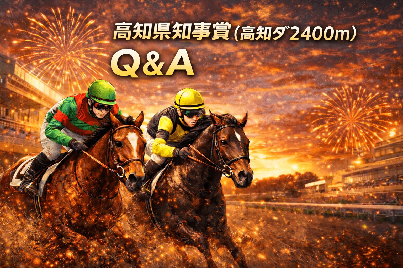 高知競馬場7R_第５６回 高知県知事賞_20251231_よくある質問