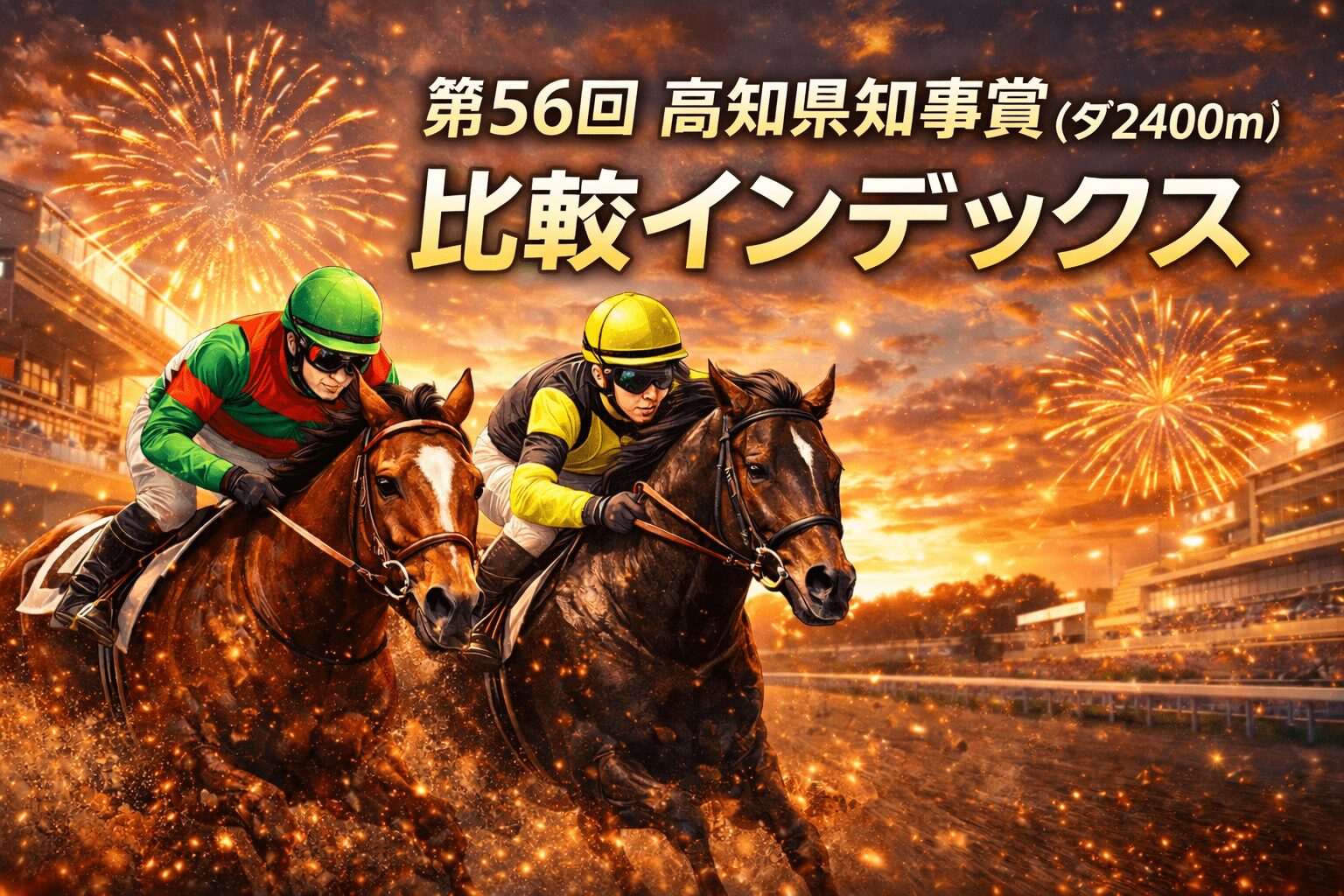 高知競馬場7R_第５６回 高知県知事賞_20251231_出走表
