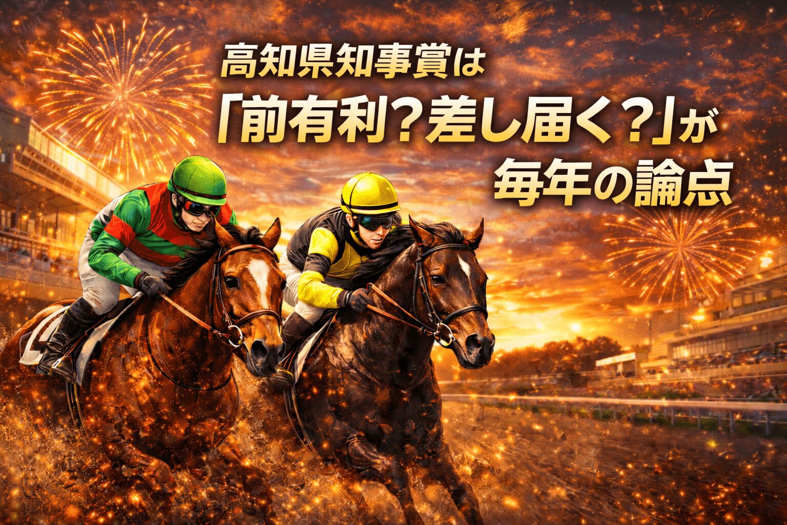 高知競馬場7R_第５６回 高知県知事賞_20251231_口コミと評判
