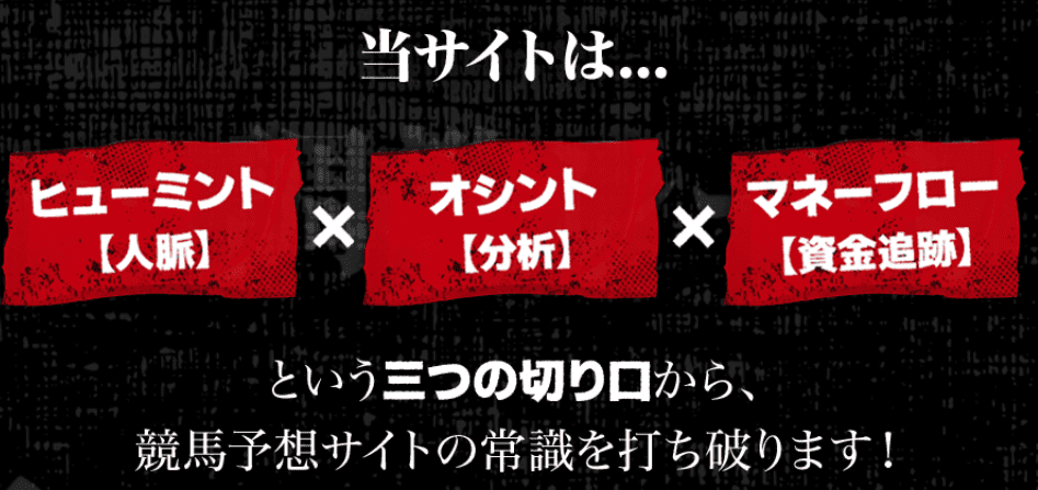 THE裏モノ競馬_特徴_三つの切り口