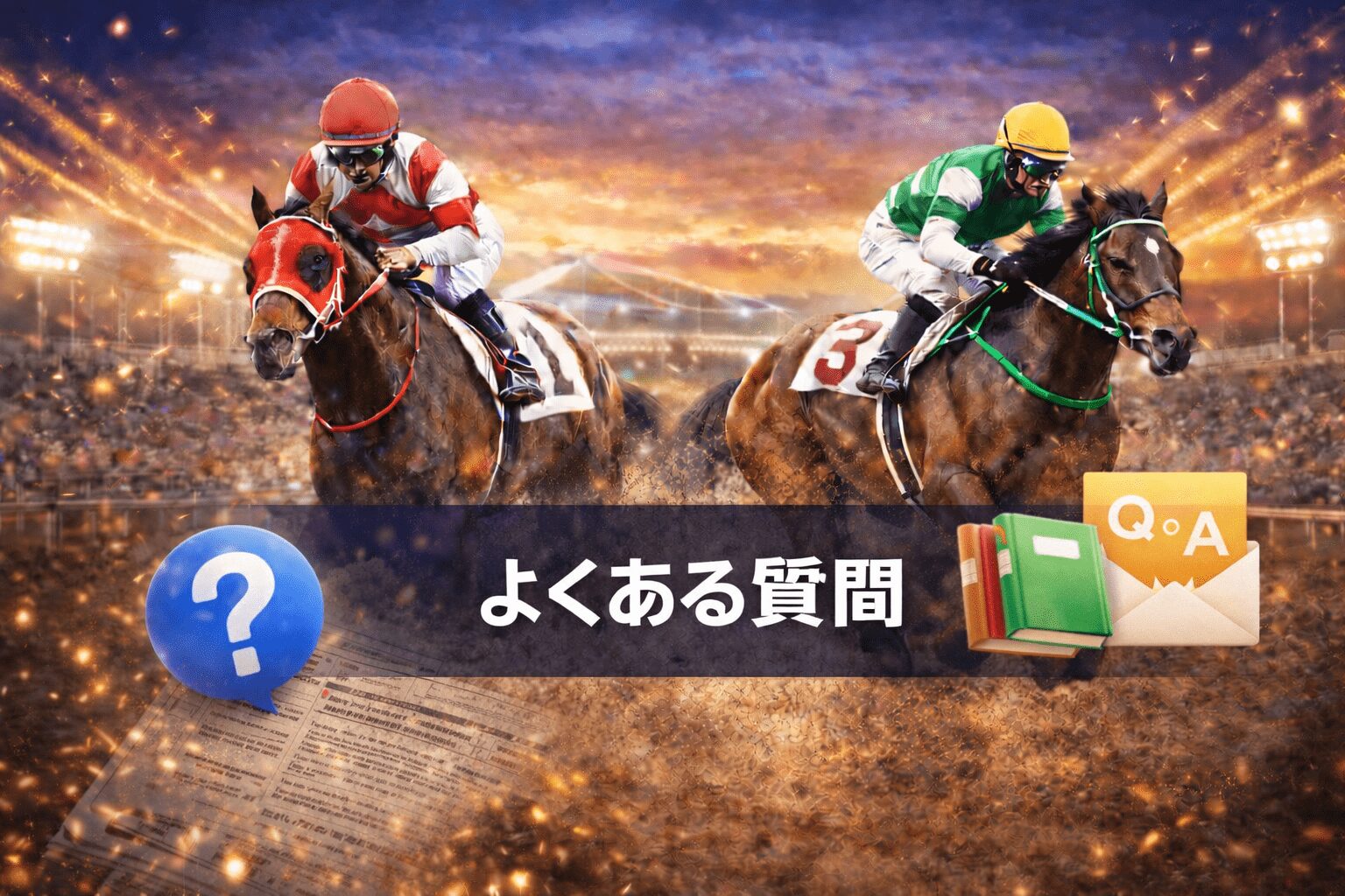 佐賀競馬場2R_佐賀若駒賞_20260104_よくある質問