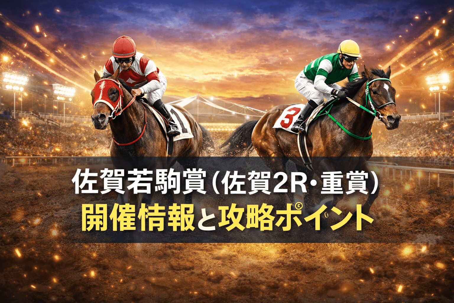 佐賀競馬場2R_佐賀若駒賞_20260104_レース概要