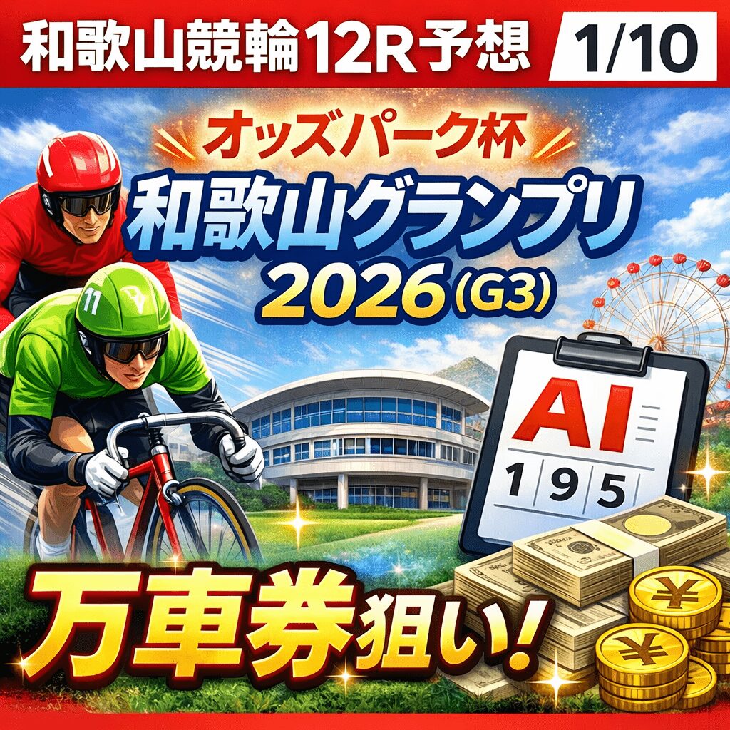 和歌山競輪場12R_オッズパーク杯和歌山グランプリ_20260110_ページアイコン_悪徳ガチ検証Z