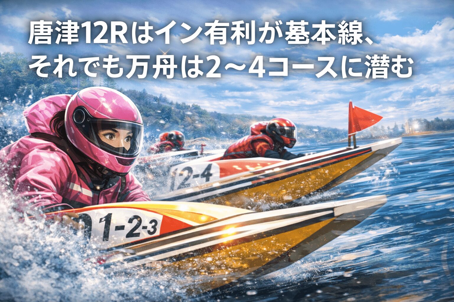 唐津競艇場12R_オールレディースＮｅｗＹｅａｒＣｕｐ_20260109_コース紹介