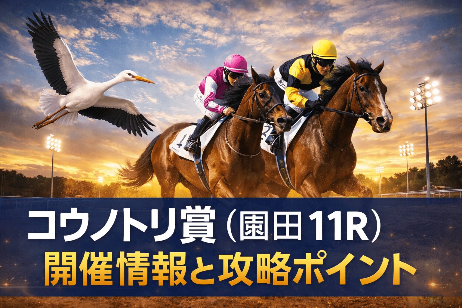 園田競馬場11R_コウノトリ賞_20260115_レース概要