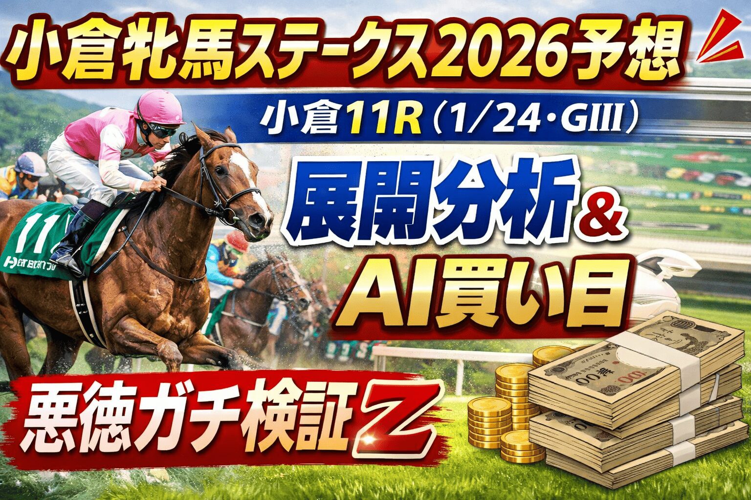 小倉競馬場11R_小倉牝馬ステークス_20260124_ページアイコン_悪徳ガチ検証Z