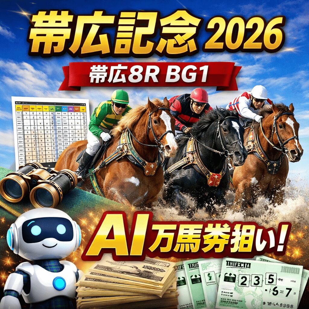 帯広競馬場8R_帯広記念_20260102_ページタイトル_悪徳ガチ検証Z