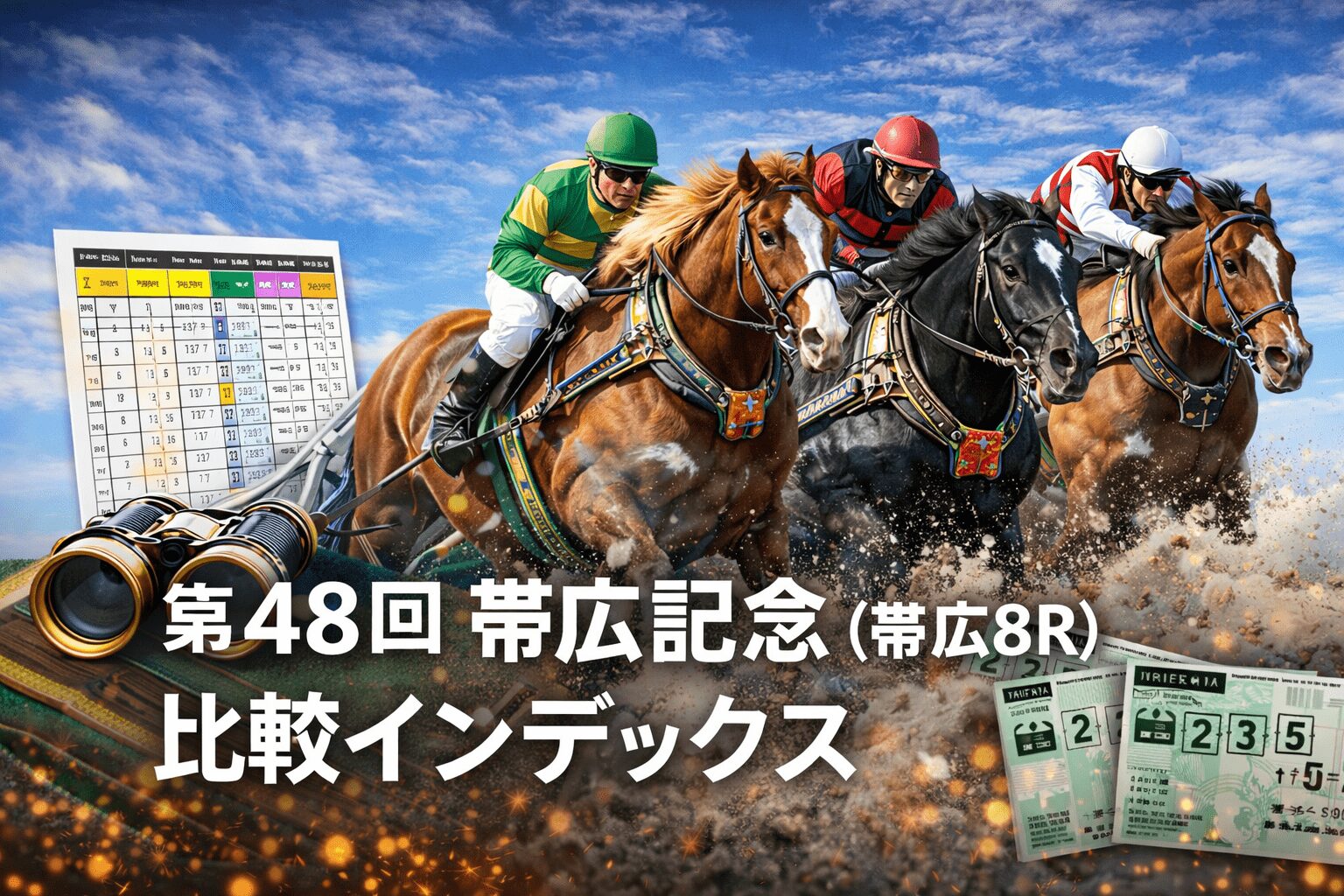 帯広競馬場8R_帯広記念_20260102_出走表
