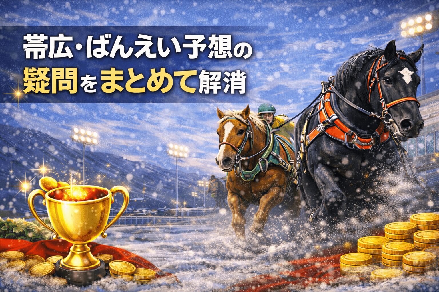 帯広競馬場_ばんえい十勝金杯_20260108_よくある質問