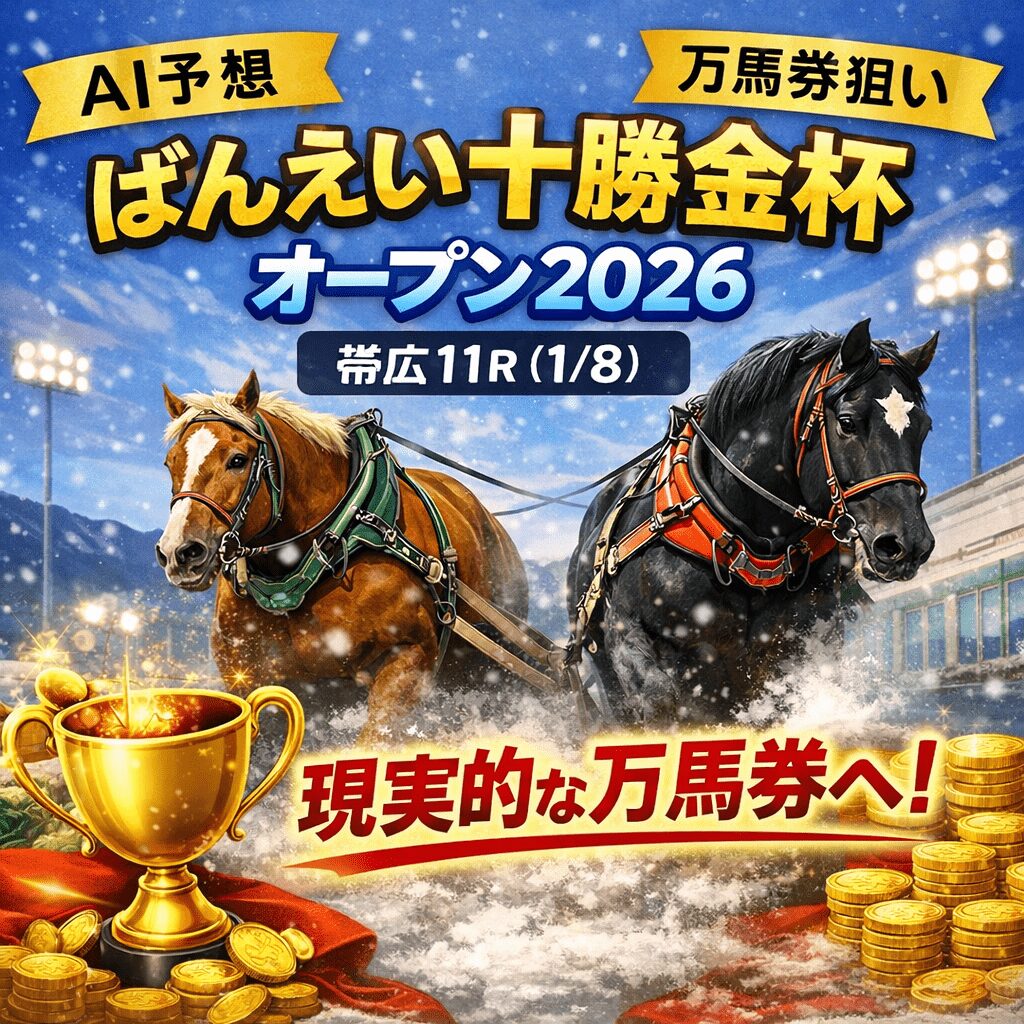 帯広競馬場_ばんえい十勝金杯_20260108_ページタイトル_悪徳ガチ検証Z