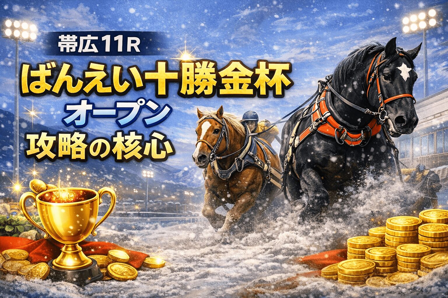 帯広競馬場_ばんえい十勝金杯_20260108_レース概要