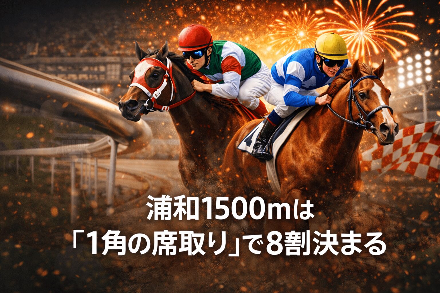 浦和競馬場11R_ニューイヤーカップ_20260107_展開予想