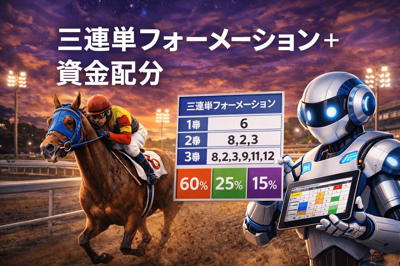 浦和競馬場11R_初見月_20260106_AI買い目予想