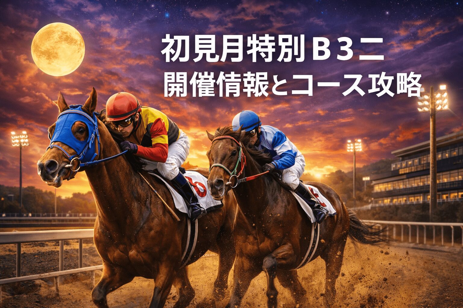 浦和競馬場11R_初見月_20260106_レース概要
