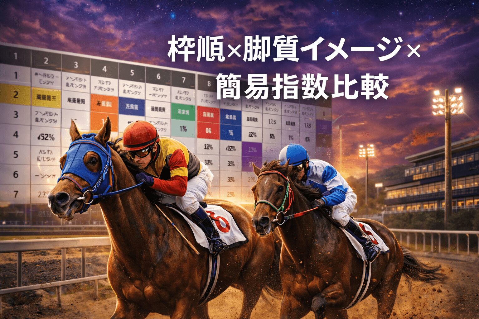 浦和競馬場11R_初見月_20260106_出走表