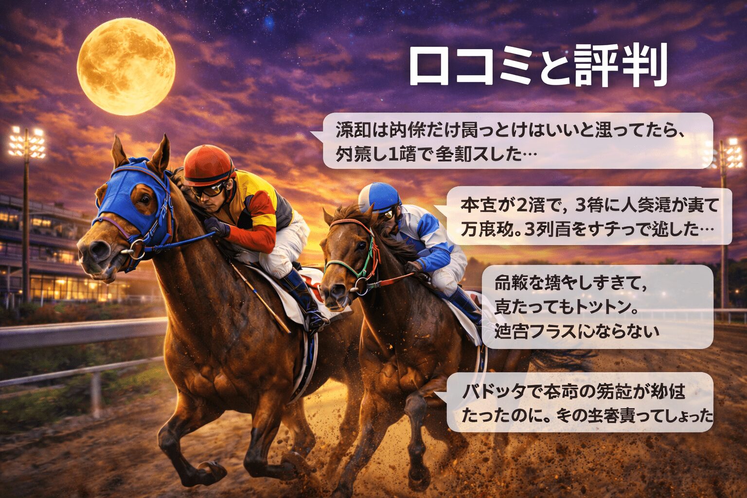 浦和競馬場11R_初見月_20260106_口コミと評判