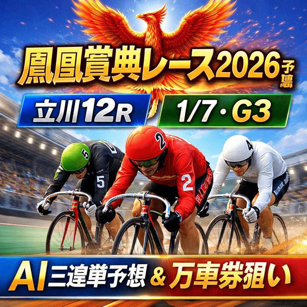 【鳳凰賞典レース2026予想】立川12R（1/7・G3）｜展開から読むAI三連単と万車券戦略