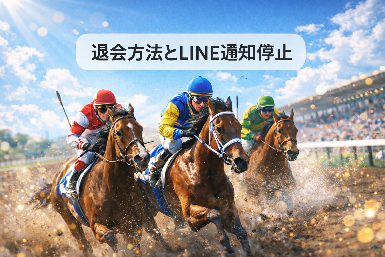 競艇トライアングル_アイコン_競艇トライアングルの退会方法とLINE通知停止