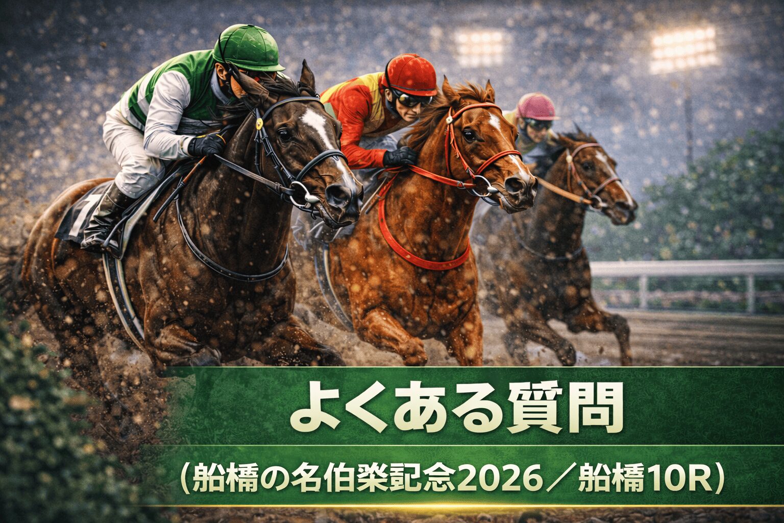 船橋競馬場10R_船橋の名伯楽記念_20260120_よくある質問