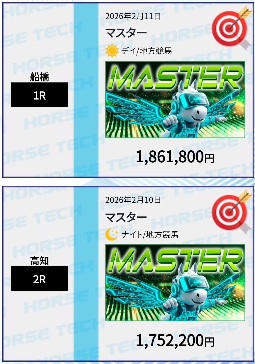 ホーステック_的中実績