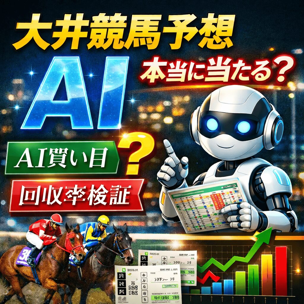 大井競馬予想AI_悪徳ガチ検証Z
