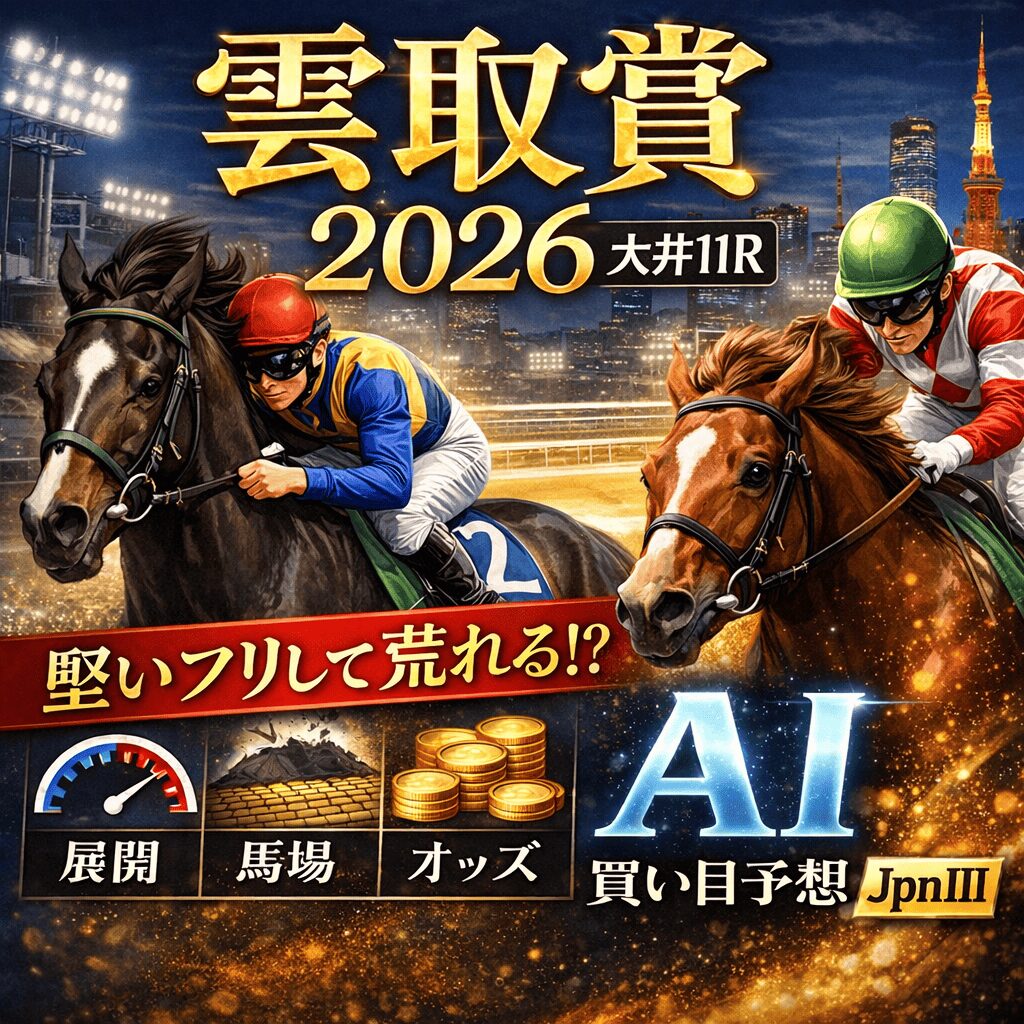 大井競馬場11R_雲取賞_20260218_ページアイコン_悪徳ガチ検証Z