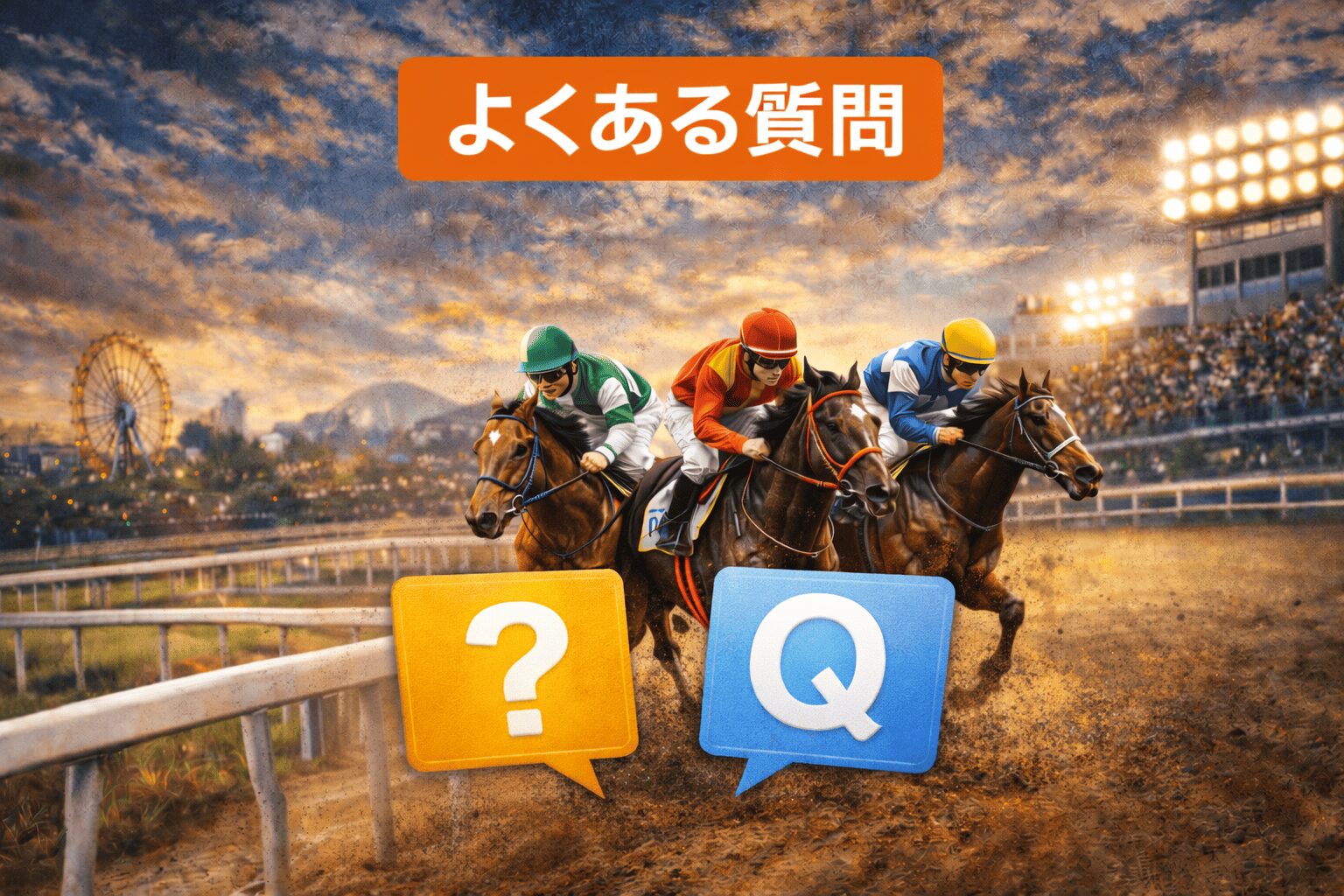 川崎競馬場11R_ヴィクトリーチャレンジ_20260203_よくある質問