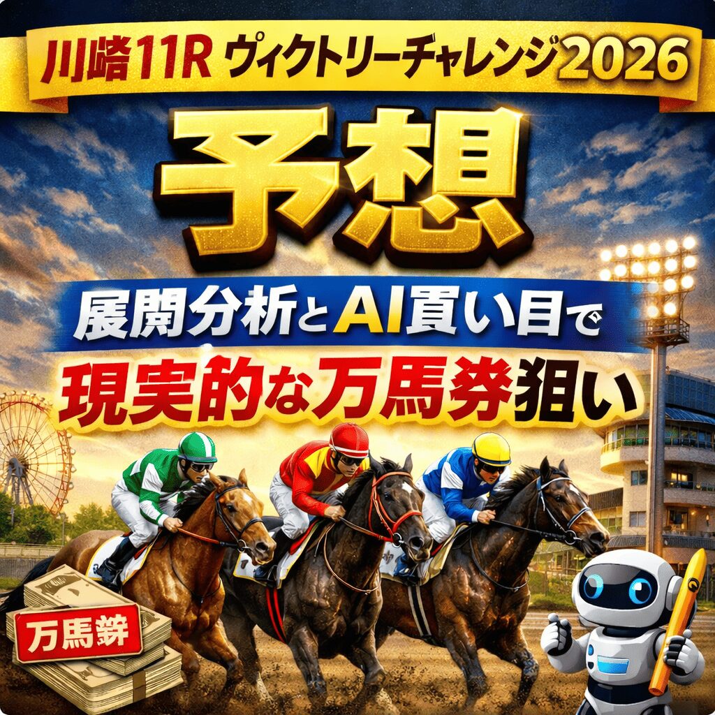 川崎競馬場11R_ヴィクトリーチャレンジ_20260203_アイコン画像_悪徳ガチ検証Z