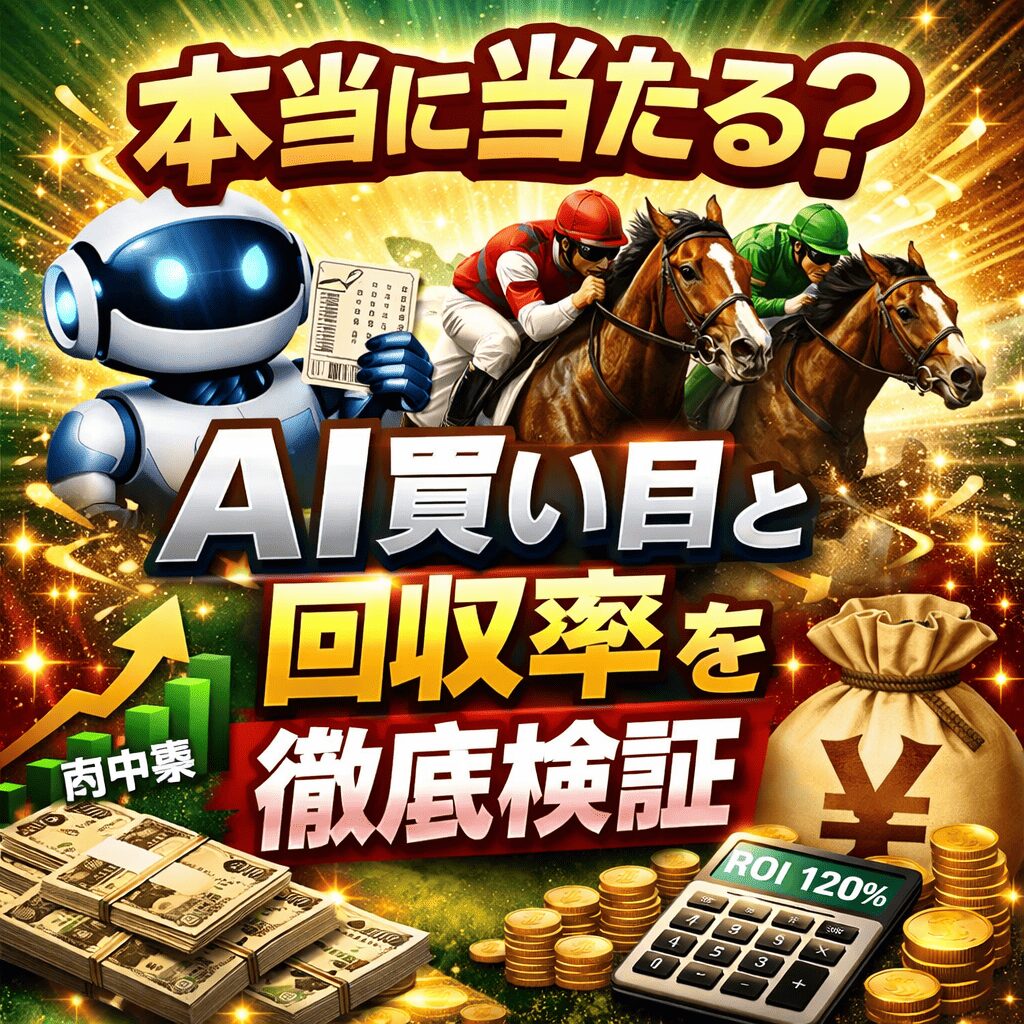 東京競馬 AI予想_悪徳ガチ検証Z