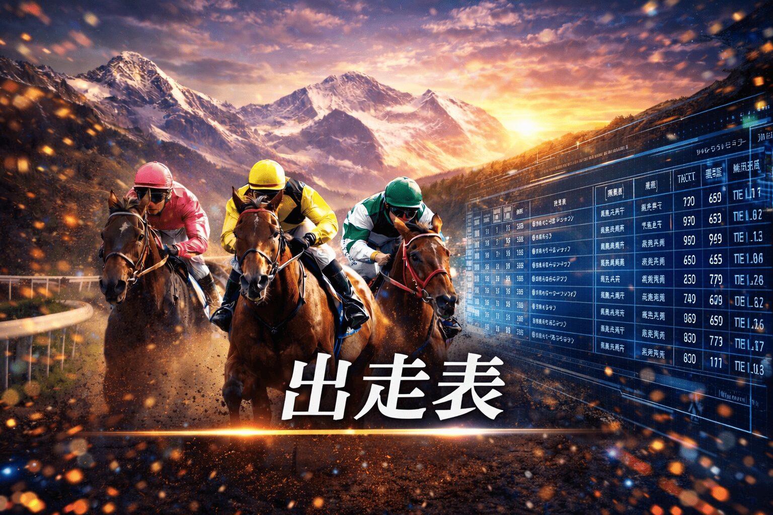 浦和競馬場11R_ユングフラウ賞_20260225_出走表