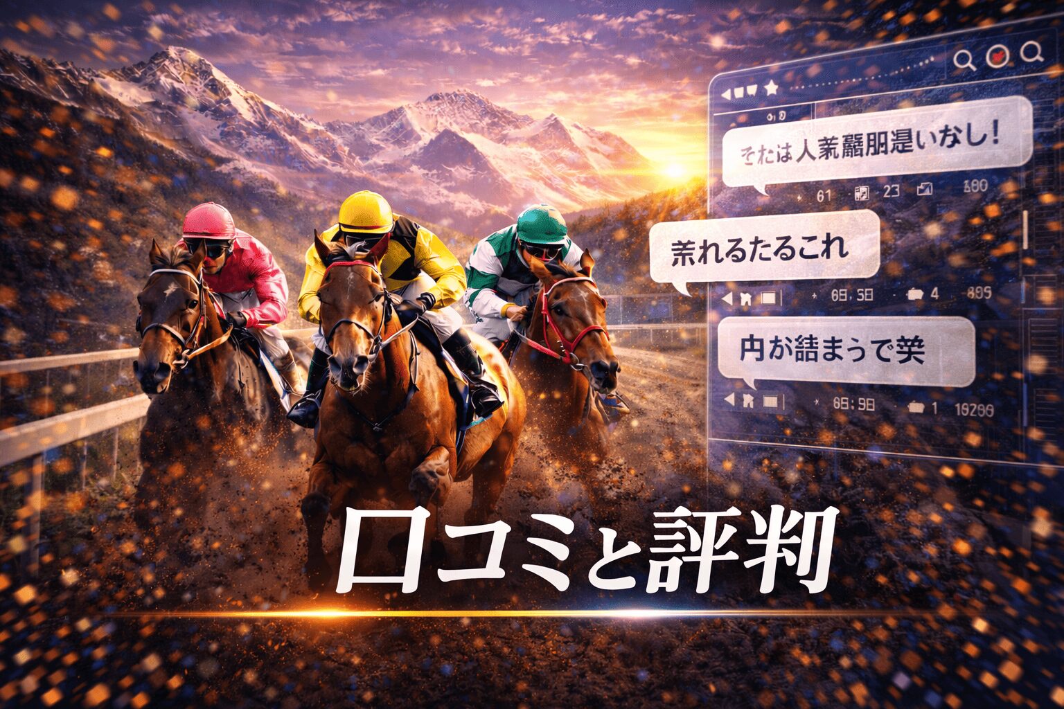 浦和競馬場11R_ユングフラウ賞_20260225_口コミと評判