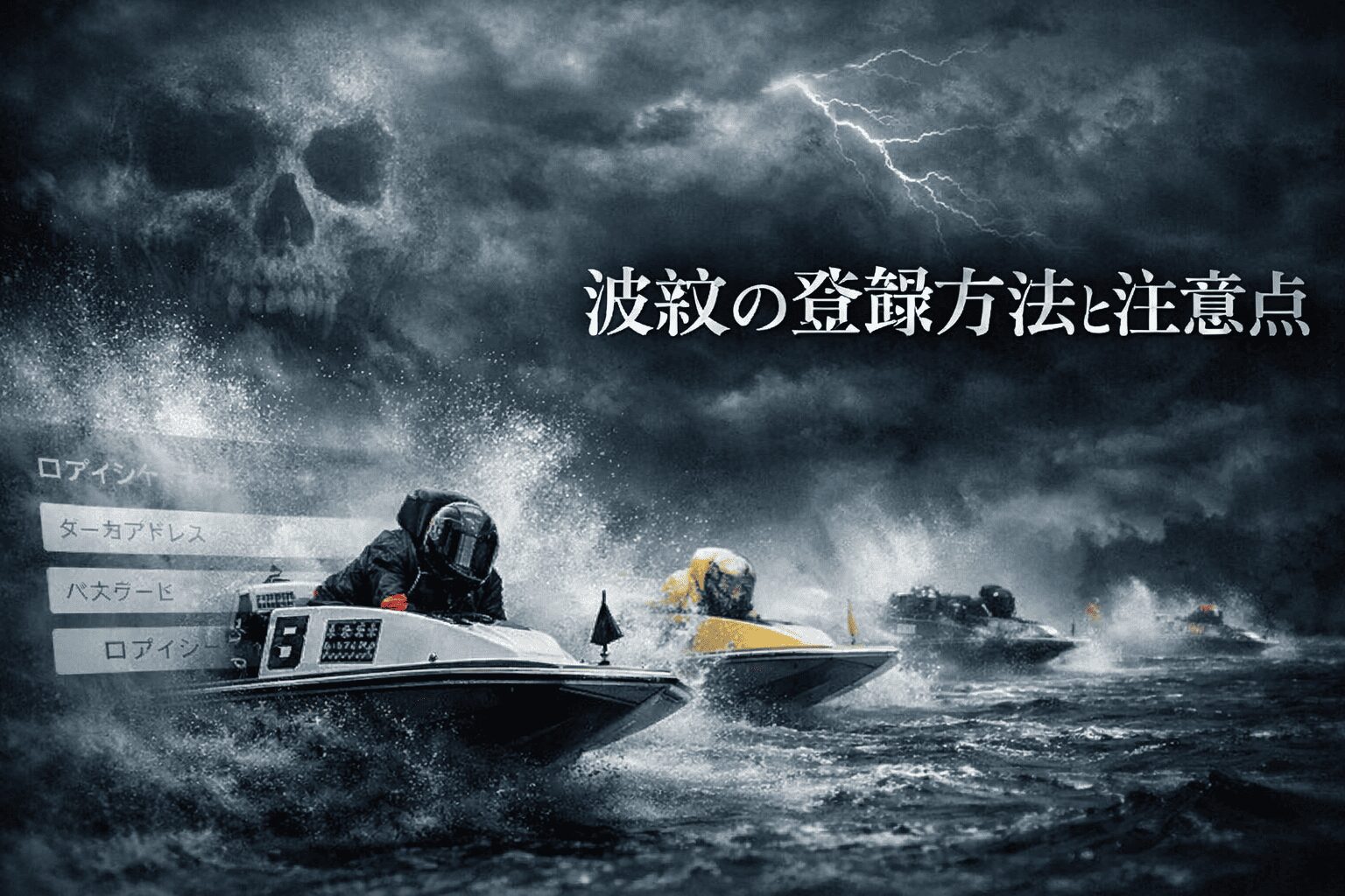 波紋_アイコン_波紋の登録方法と注意点