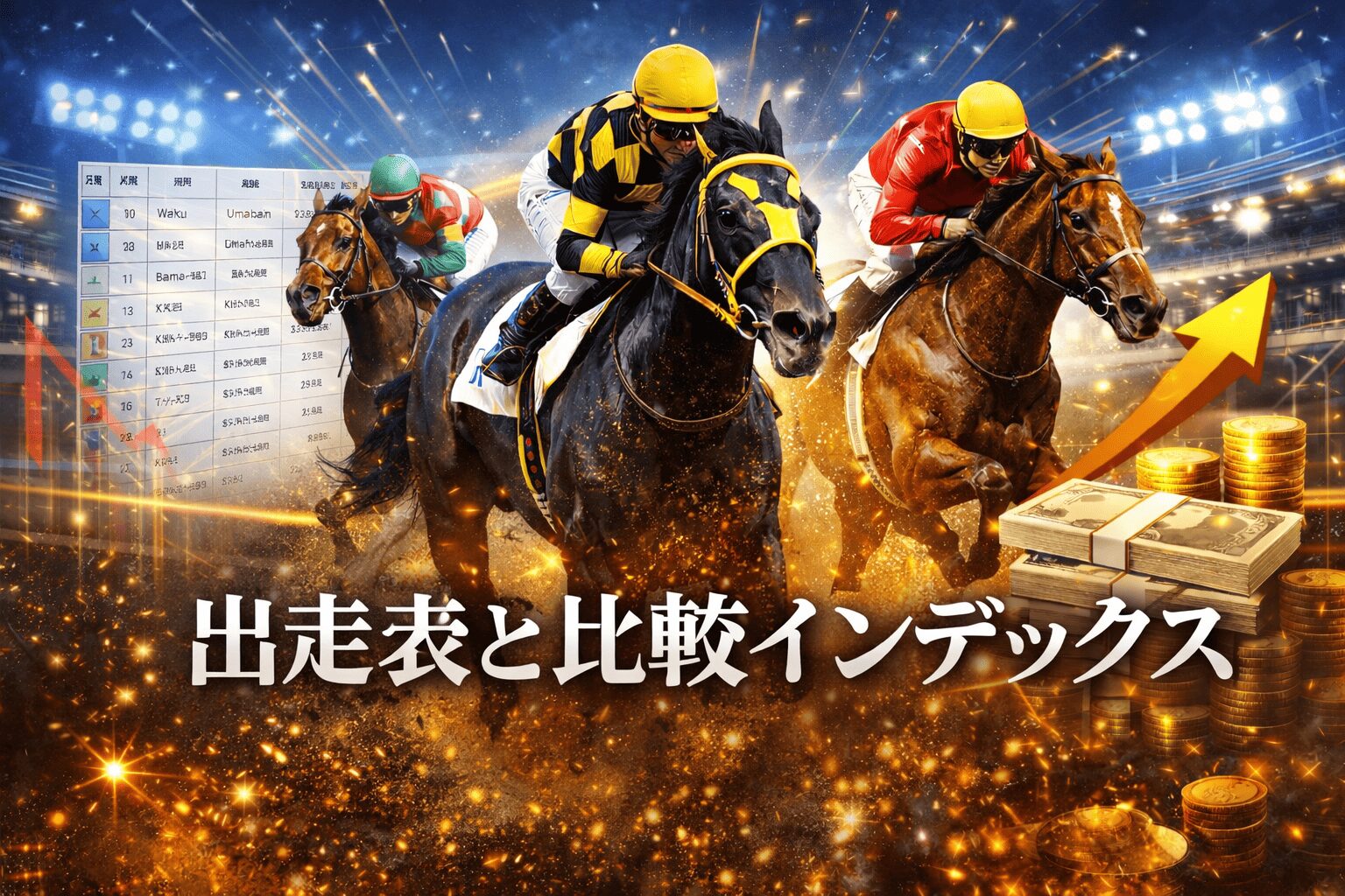 船橋競馬場11R_ダイオライト記念_20260311_出走表と比較インデックス