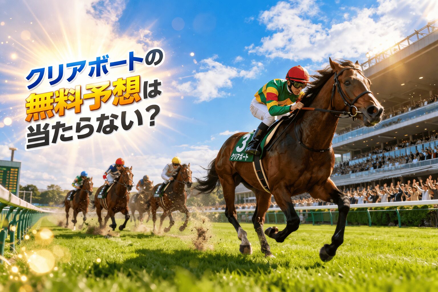 クリアボート_アイコン_クリアボートの無料予想は当たらない？