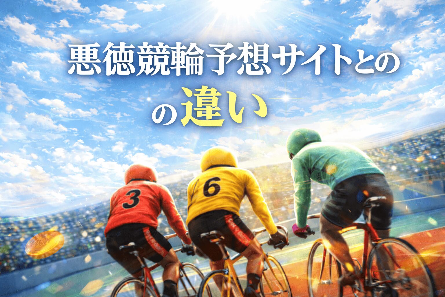 優良競輪予想サイト_アイコン_悪徳競輪予想サイトとの違い